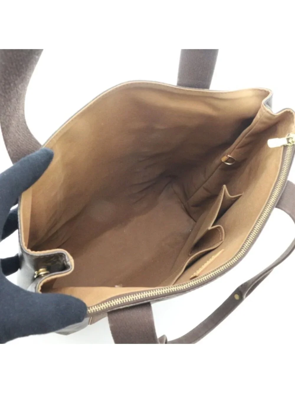 Louis Vuitton Cabas Beaubourg Monogram Tote Bag Canvas Brown